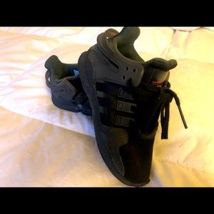 Youth sneakers, gently worn,